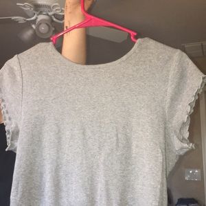 Gray top